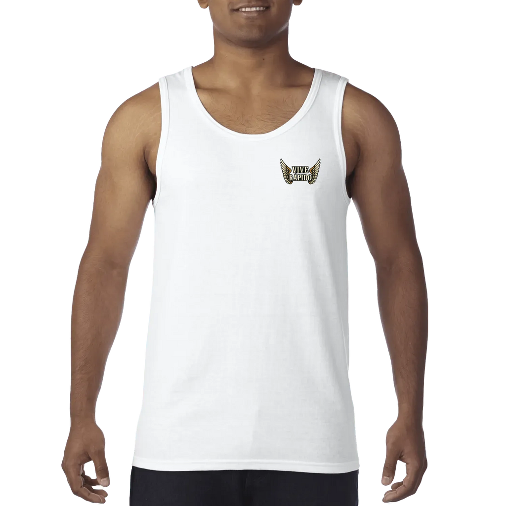 White front flat lay